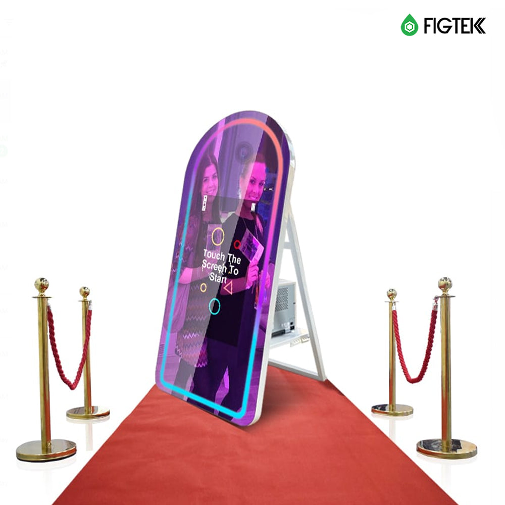 Full-Length Mirror Booth