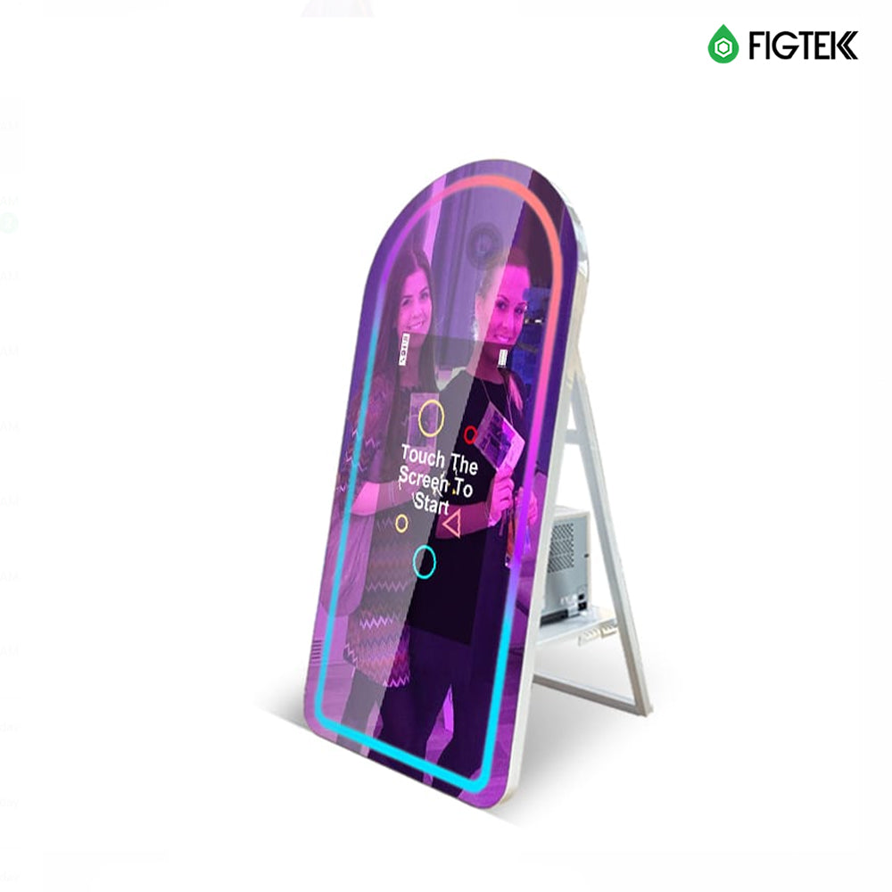 Full-Length Mirror Booth