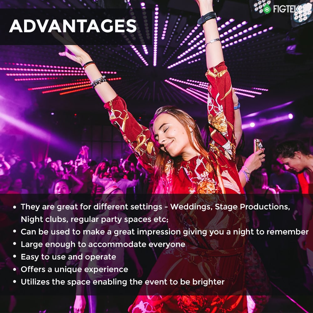 LED Dancefloor- Hire 3 x 3m