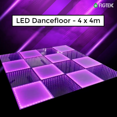 LED Dancefloor Hire 4 x 4m